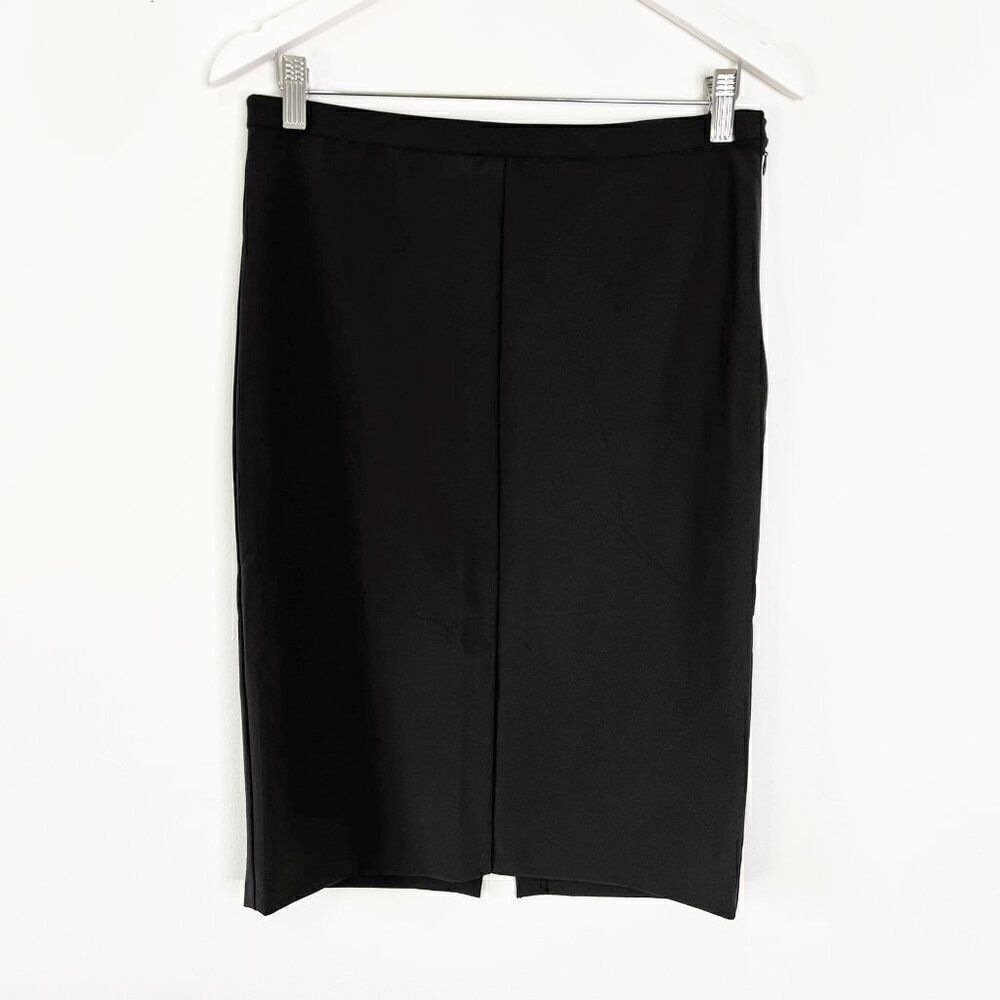 Theory Black Kosova Super Pencil Skirt